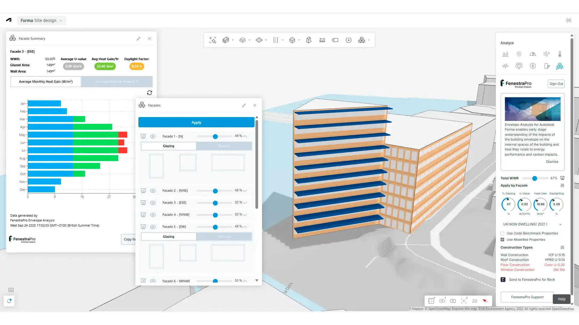 FenestraPro ابزار تحلیل عملکرد نما در Revit و Forma💻