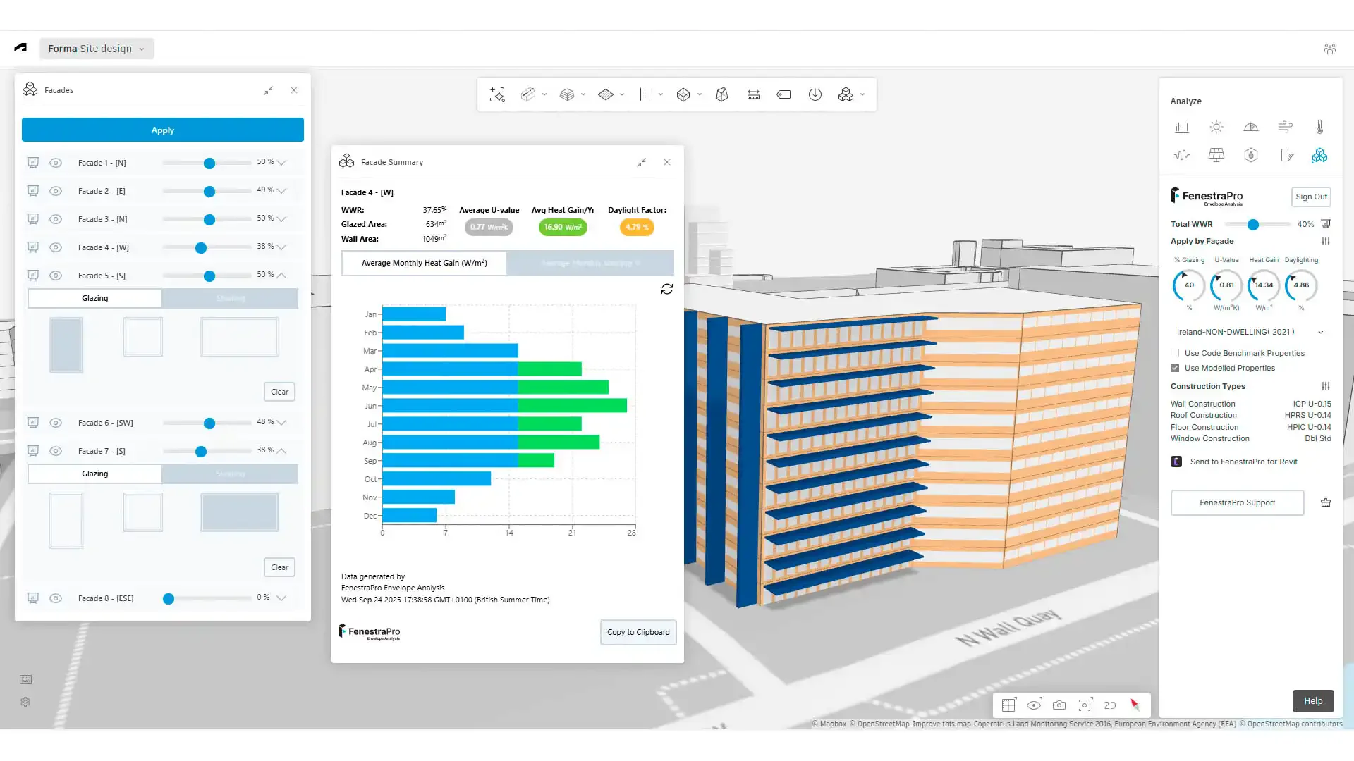 FenestraPro ابزار تحلیل عملکرد نما در Revit و Forma💻