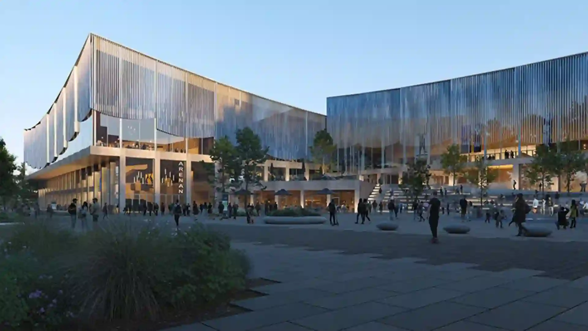 بازیافت ۵۰٪ سازه Scandinavium با پشت بام سبز 🇸🇪