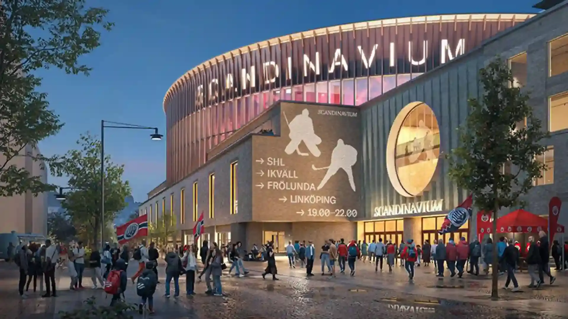بازیافت ۵۰٪ سازه Scandinavium با پشت بام سبز 🇸🇪