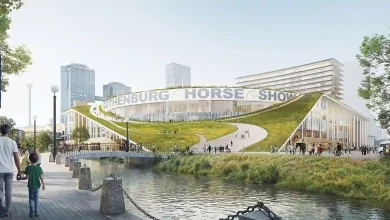بازیافت ۵۰٪ سازه Scandinavium با پشت بام سبز 🇸🇪