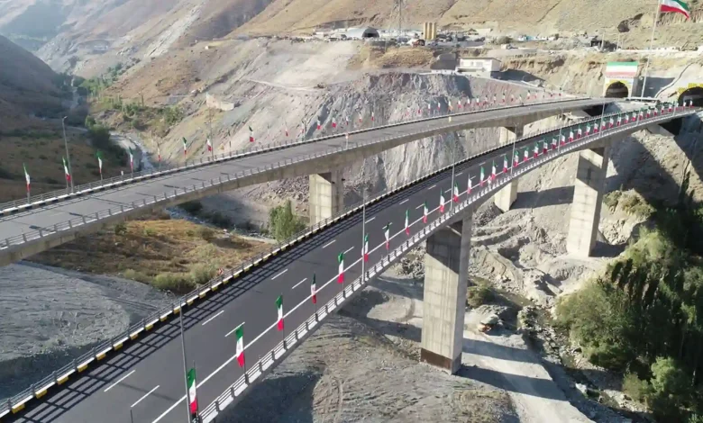 اجرای منطقه 3 آزادراه تهران شمال در 14 جبهه